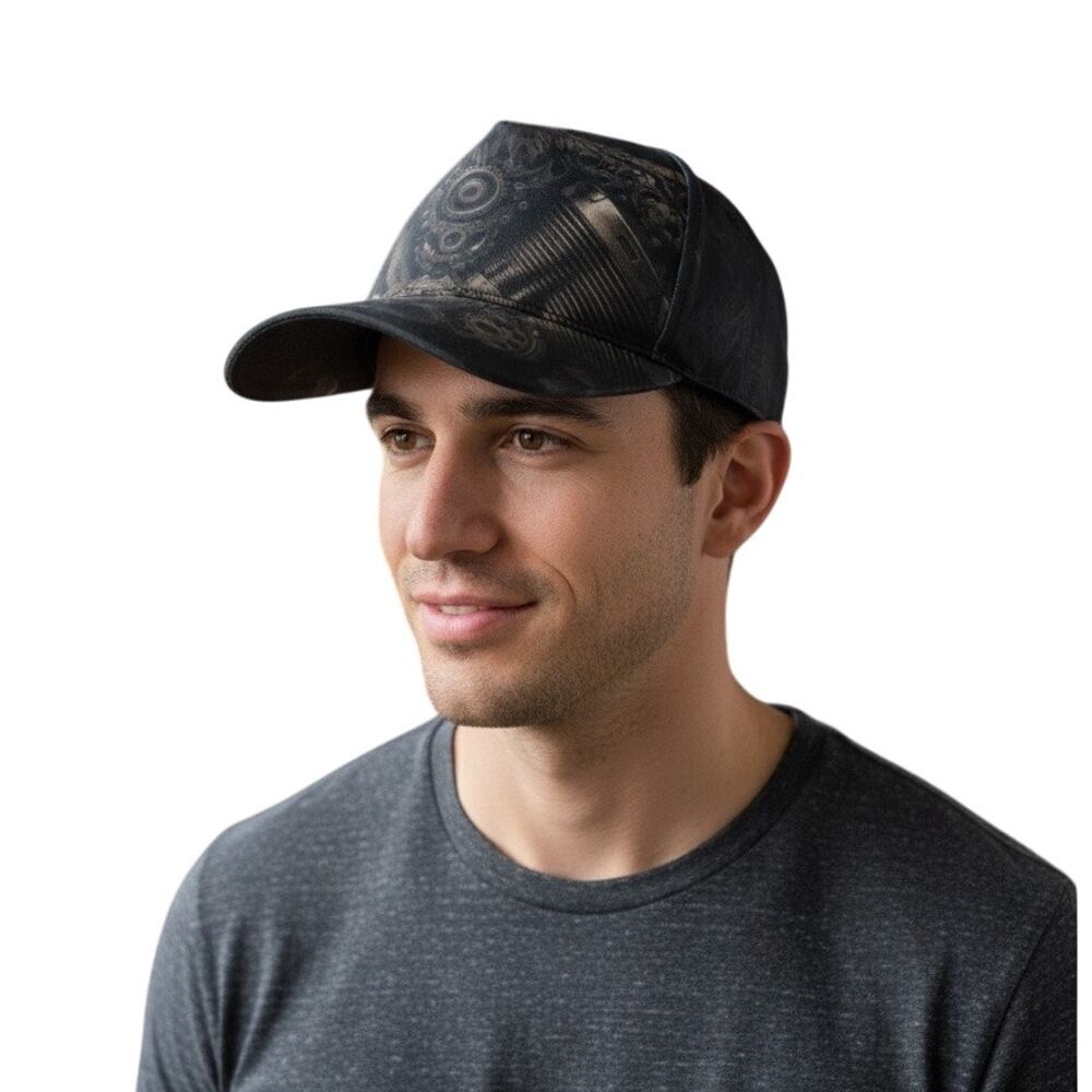 NEW Unisex Trucker/Dad Hat Baseball Cap Daily Wear Color Black/Bronze